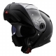 LS2 FF325 STROBE CASCO MODULARE APRIBILE NERO OPACO