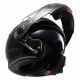 LS2 FF325 STROBE CASCO MODULARE APRIBILE NERO OPACO