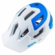 O'NEAL PIKE Bianco Blu casco MTB Enduro Freeride 