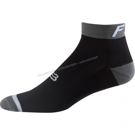 Fox Logo Socks Trail 4'' nero Calza tecnica MTB