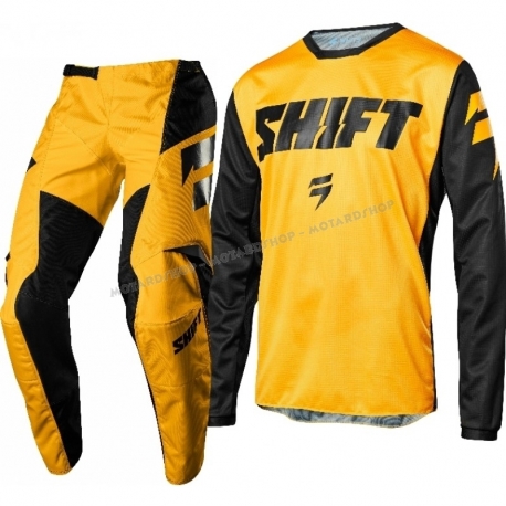 Shift Whit3 Ninenty Seven Giallo completo minicross bimbo ragazzo