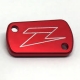 ZETA COPERCHIO POMPA FRENO Posteriore SUZUKI RM e RMZ colore Rosso