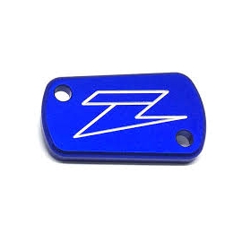 ZETA COPERCHIO POMPA FRENO Posteriore Kawasaki Kx e KXF colore Blu