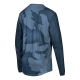 Maglia manica lunga  MTB FOX Indicator LS MASH camo  BLU Enduro Downhill