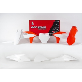 RTECH KIT PLASTICHE KTM 2019 arancio e bianco