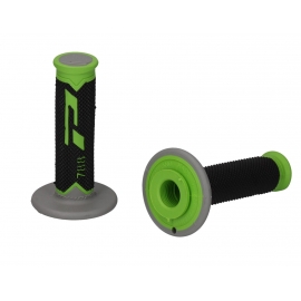 PROGRIP MANOPOLA 788 TRIPLA MESCOLA  NERO VERDE GRIGIA motocross enduro quad
