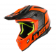 Casco Motocross Just1 J38 BLADE ORANGE BLACK Enduro Quad Supermotard
