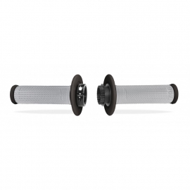PROGRIP MANOPOLA 708 LOCK ON grip doppia densità nero grigia motocross enduro quad