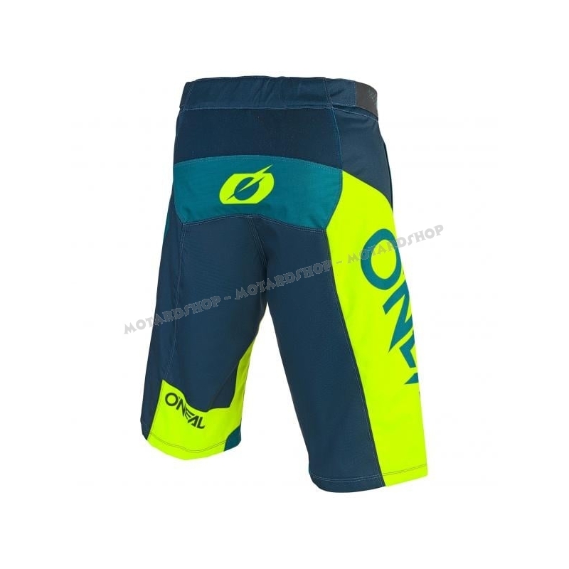 O'NEAL ELEMENT FR Pantaloncino verde giallo fluo Mtb Enduro Dh