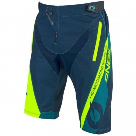 O'NEAL ELEMENT FR Pantaloncino verde giallo fluo Mtb Enduro Dh