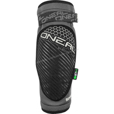 O'NEAL SINNER ELBOW GUARD Grigia Bianca gomitiera mtb enduro downhill