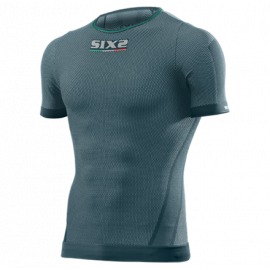 SIX2 MAGLIETTA  Carbon Underwear nera carbon 