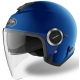 Casco Airoh HELIOS scooter vespa moto blue matt