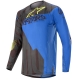 Completo motocross Alpinestars 2020 Techstar FACTORY black blue yellow fluo Enduro Quad