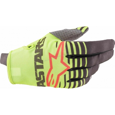 ALPINESTARS GUANTO RADAR yellow fluo antracite motocross enduro quad mtb