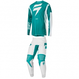 Completo motocross 2020 SHIFT 3LACK LABEL RACE green enduro quad