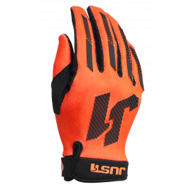 JUST1 J-FLEX  guanto arancio fluo motocross enduro quad