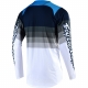 Completo Motocross Troy Lee Designs SE PRO MIRAGE 2010 bianco e grigio enduro quad