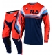 Completo Motocross Troy Lee Designs SE SECA 2010 arancione e nero enduro quad