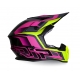  PROGRIP MX 3180 AP71 nero fuxia casco motocross enduro quad