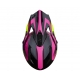  PROGRIP MX 3180 AP71 nero fuxia casco motocross enduro quad