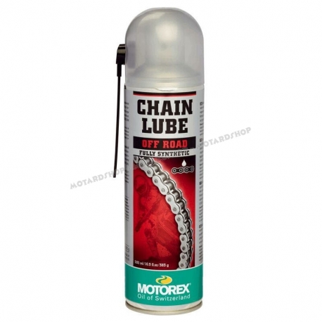 MOTOREX CHAIN LUBE 622 OFF ROAD spray per catene motocross enduro 