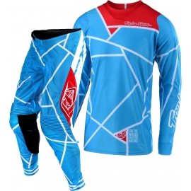 Completo Motocross TLD Troy Lee Designs SE AIR METRIC 2019 ocean  Enduro Quad