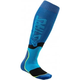 ALPINESTARS MX 2 PLUS calza blu ciano motocross quad enduro