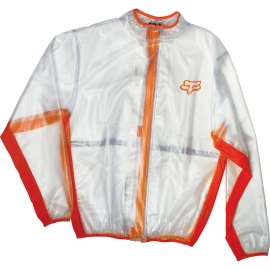 FOX FLUID MX JACKET arancione giubbotto antipioggia