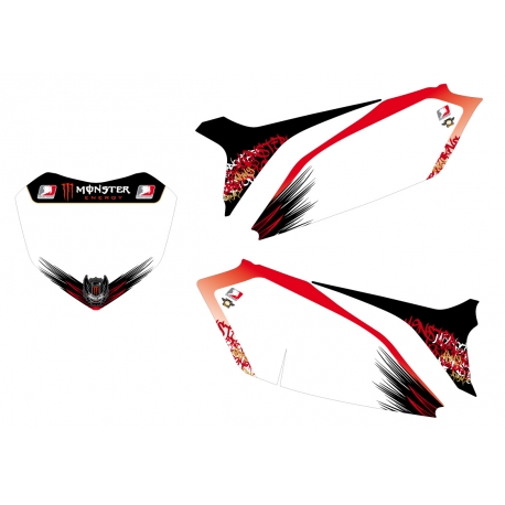 Grafiche MX / Adesivi per Motocross - Enduro - HUSQVARNA TC TE FC FE - RIDE  Fluo