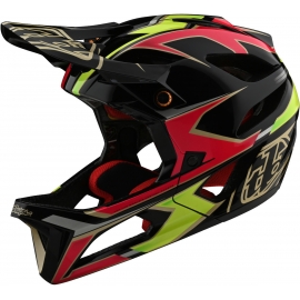 Casco TROY LEE DESIGNS STAGE ROPO pink yellow  Enduro Downhill Mtb