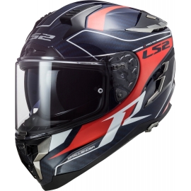 Casco integrale LS2 FF327 CHALLENGER CARBON CT2 GRID Moto Scooter