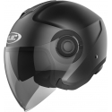 Casco JET HJC i40 semi flat nero moto da strada scooter
