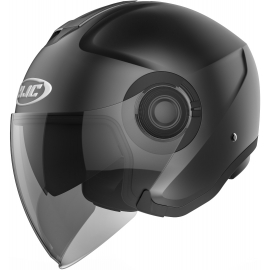 Casco JET HJC i40 semi flat black moto da strada scooter