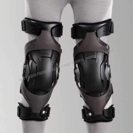 POD K4 Tutore Ortopedico Knee Brace grafite Motocross Enduro Quad