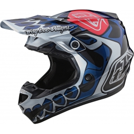 Casco TROY LEE DESIGNS SE4  SKULLY motocross Enduro Quad 