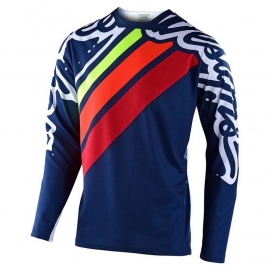 TROY LEE DESIGNS SPRINT SECA 2.0 maglia manica lunga navy red mtb enduro dh