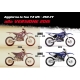 RTECH KIT PLASTICHE RESTYLING YAMAHA YZ 125-250 2002-2014