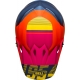 Casco BELL MX-9 MIPS STRIKE blu arancio rosa motocross quad enduro