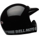 Casco BELL MOTO-3 CLASSIC nero lucido vintage motocross quad enduro