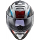 Casco LS2 FF800 STORM RACER red blue moto da strada scooter