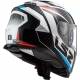 Casco LS2 FF800 STORM RACER red blue moto da strada scooter