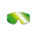PROGRIP Lenti specchio verde maschera ATZAKI 3201 motocross quad enduro