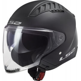 CASCO JET LS2 OF600 COPTER nero opaco moto strada scooter