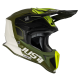 Casco Just1 J18 MIPS PULSAR LIM. EDITION ARMY verde nero bianco motocross Enduro Quad Supermotard