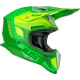 Casco Just1 J18 MIPS PULSAR lime fluo verde motocross Enduro Quad Supermotard