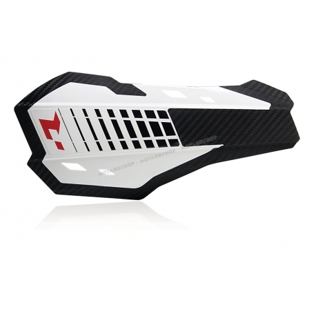 RTECH PARAMANI HP2 bianco MOTOCROSS ENDURO + kit montaggio