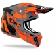 Casco AIROH STRYCKER XXX arancione fluo motocross enduro quad 