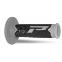 PROGRIP MANOPOLA 788 TRIPLA MESCOLA grigio nero motocross enduro quad