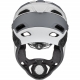 CASCO UVEX JAKKYL HDE 2.0 grigio mtb Uphill, downhill, flowtrail, bikepark mentoniera removibile